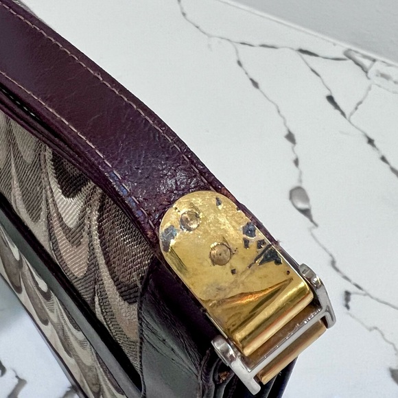 Vintage Lou Taylor Mod Wristlet Clutch | 1960s–1970s